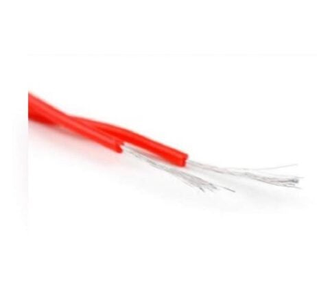 High Quality Ultra Flexible 24Awg Silicone Wire 100M (Red)