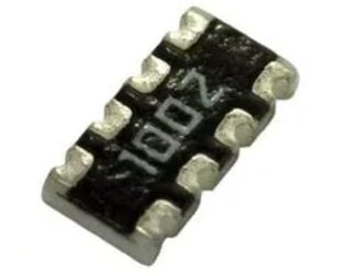 YC164-JR-07330RL, Yageo, Fixed Network Resistor, 47 ohm, Isolated, 4 Resistors, 1206 [3216 Metric], Convex, ± 5% (PACK OF 5)