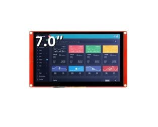 ELECROW ESP32 display 7.0 Inch HMI Display 800x480 RGB TFT LCD Touch Screen Compatible with Arduino/LVGL/PlatformIO/ Micropython Without Acrylic Case