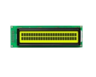 Original JHD609 24x2 character LCD Display with Yellow Green Backlight