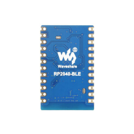 Waveshare Rp2040-Ble Development Board, Raspberry Pi Microcontroller Development Board, Based On Rp2040, Supports Bluetooth 5.1 Dual Mode Usb Type-C Adapter Board + Fpc Cable Included