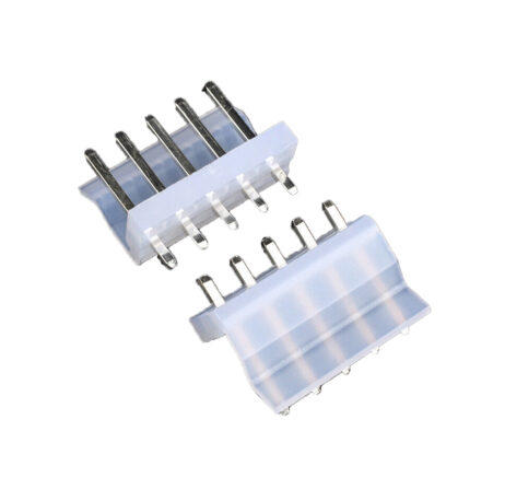 5.08-A-5.08Mm 5 Pin Wafer Male Connector Through Hole Straight (Molex Compatible)