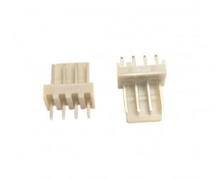 2510-AW-2.5mm-4 pin Relimate Male Connector Through Hole Right Angle
