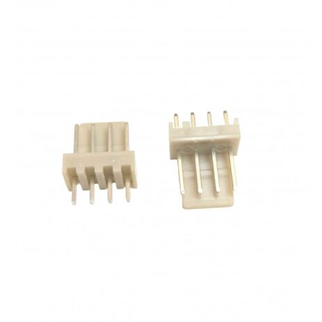 2510-Aw-2.5Mm-4 Pin Relimate Male Connector Through Hole Right Angle