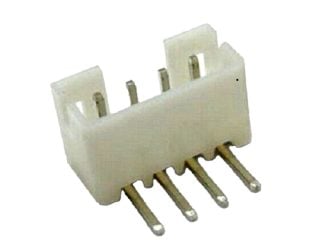 PH-AW-2mm-4 pin Wafer Male Connector Through Hole Right Angle