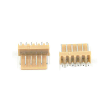 2510-A-2.5Mm-6 Pin Relimate Male Connector Through Hole Straight