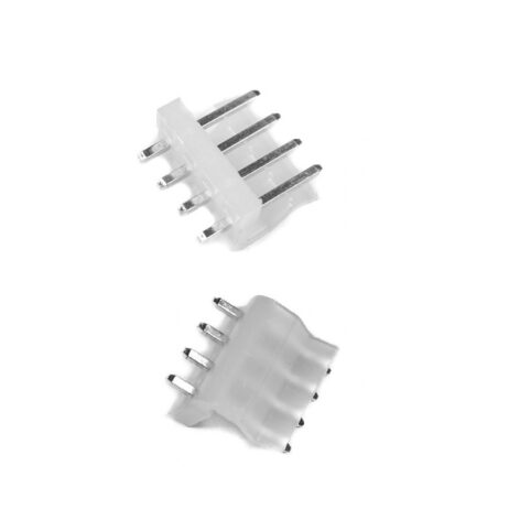 5.08-A-5.08Mm 4 Pin Wafer Male Connector Through Hole Straight (Molex Compatible)