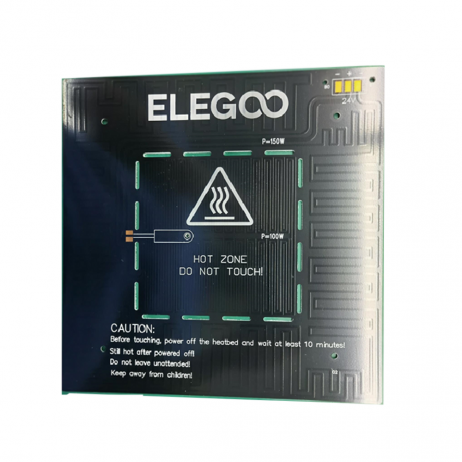 Elegoo Neptune 4 Hot Bed Plate Assembly