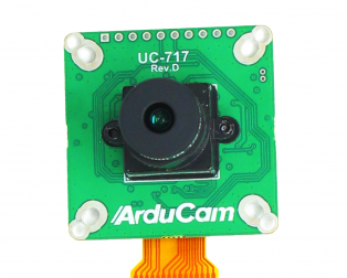 Arducam 1.58MP IMX296 Color Global Shutter Camera Module with M12 Lens for Raspberry Pi