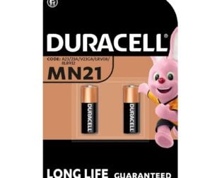 Duracell MN21/A23 12V Battery (Pack of 2)