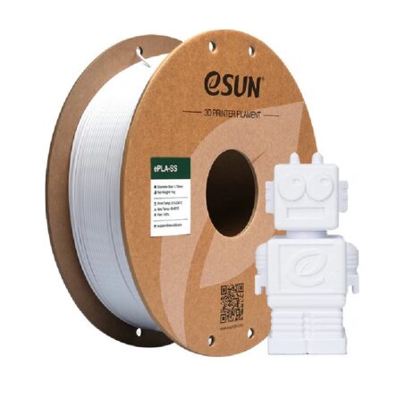 Epla-Ss Filament, 1.75Mm, White, 1Kg/Roll, With Paper Roll