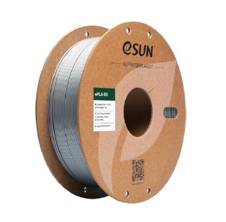 Esun Epla-Ss Filament, 1.75Mm, Silver, 1Kg/Roll, With Paper Roll