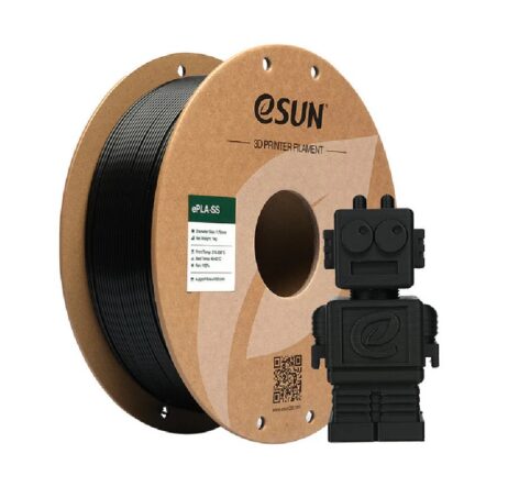 Esun Epla-Ss Filament, 1.75Mm, Black, 1Kg/Roll, With Paper Roll