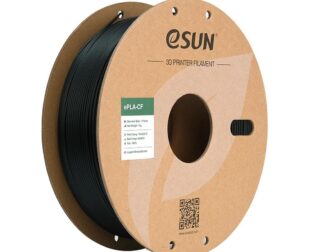 eSun ePLA-CF Filament, 1.75mm, Green, 1kg/roll, with Paper Roll