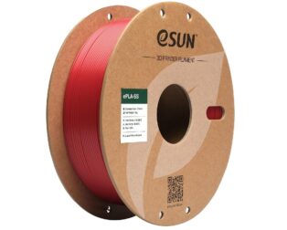 ePLA-SS Filament, 1.75mm, Fire Engine Red, 1kg/roll, with Paper Roll