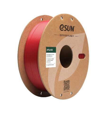 Epla-Ss Filament, 1.75Mm, Fire Engine Red, 1Kg/Roll, With Paper Roll