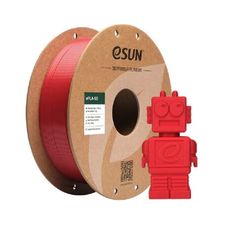 Epla-Ss Filament, 1.75Mm, Fire Engine Red, 1Kg/Roll, With Paper Roll