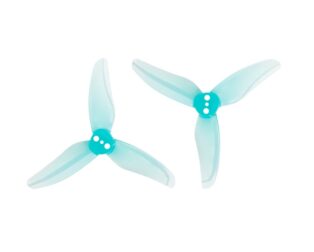Orange HD Propellers 2512-3 Toothpick Propellers (4CW, 4CCW) - Clear Blue