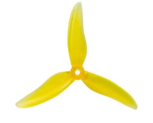Orange HD Propellers 51499 Hurricane PC 3 Blade (2CW, 2CCW) - Clear Yellow