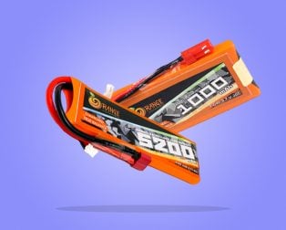 Orange LiPo Battery