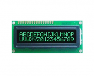 Original JHD659 16×2 Character LCD Display With Green Backlight