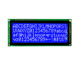 Original JHD762 20x4 character LCD Display with Blue Green Backlight