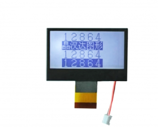 Original JHD754 128 x 64 dots LCD Display with White Backlight