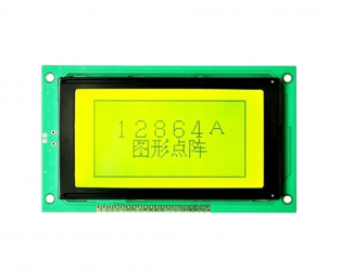 Original JHD521 128×64 dots LCD Display with Yellow Green Backlight