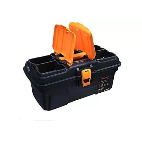 Taparia Ptb 13 Plastic Tool Box With Organiser, 335X190X150 Mm