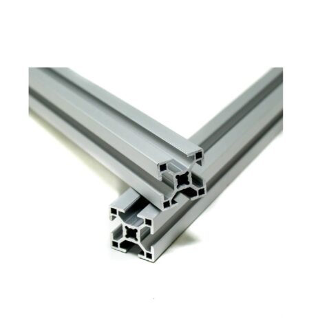 Easymech 100 Mm 30X30 4T Slot Aluminium Extrusion Profile (Silver)-4Pcs