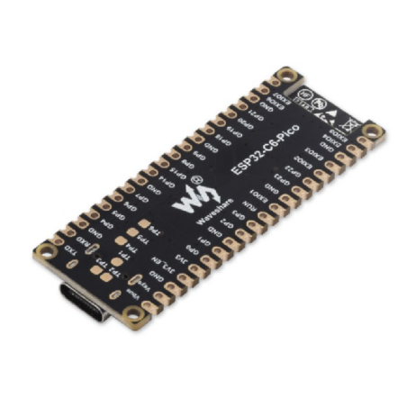 Waveshare Esp32-C6 Microcontroller, Wifi 6 Development Board