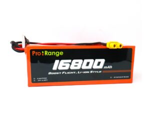 Pro-Range Inr 21700 P42A 44.4V 16800Mah 12S4P 150A/190A Discharge Li-Ion Eft Drone Battery Pack