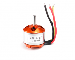 A2212 1000 KV BLDC Brushless DC Motor for Drone (without Soldered Connector)