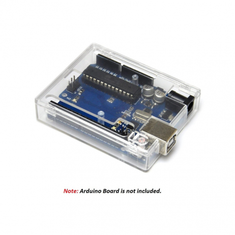 Transparent Injection Molded Case Shell Enclosure Gloss Box For Arduino Uno R3-Good Quality