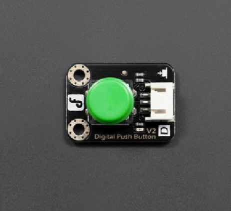 Dfrobot Gravity: Digital Push Button (Green)