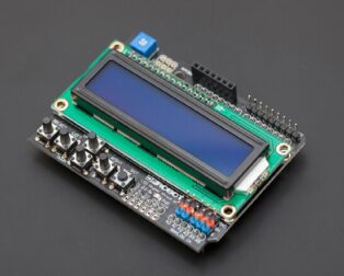 DFRobot Gravity: 1602 LCD Keypad Shield For Arduino