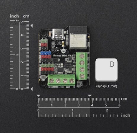 Dfrobot Romeo Esp32-C3 Robot Control Board (Supports Wi-Fi &Amp; Bluetooth 5)