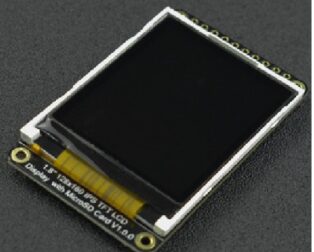 DFRobot Fermion: 1.8" 128x160 IPS TFT LCD Display with MicroSD Card Slot (Breakout)