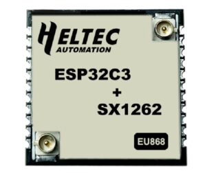 HELTEC Automation CT62Lora module low power Wifi BLE sx1262 node LORANWAN ESP32 C3 (433-510mhz)