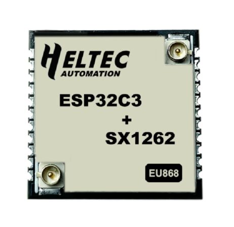 Heltec Automation Ct62Lora Module Low Power Wifi Ble Sx1262 Node Loranwan Esp32 C3 (433-510Mhz)