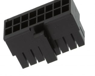 Connector Housing, Dual Row, Micro-Fit 3.0 43025, Receptacle, 16 Ways, 3 mm 8x2 Pin 3.00mm