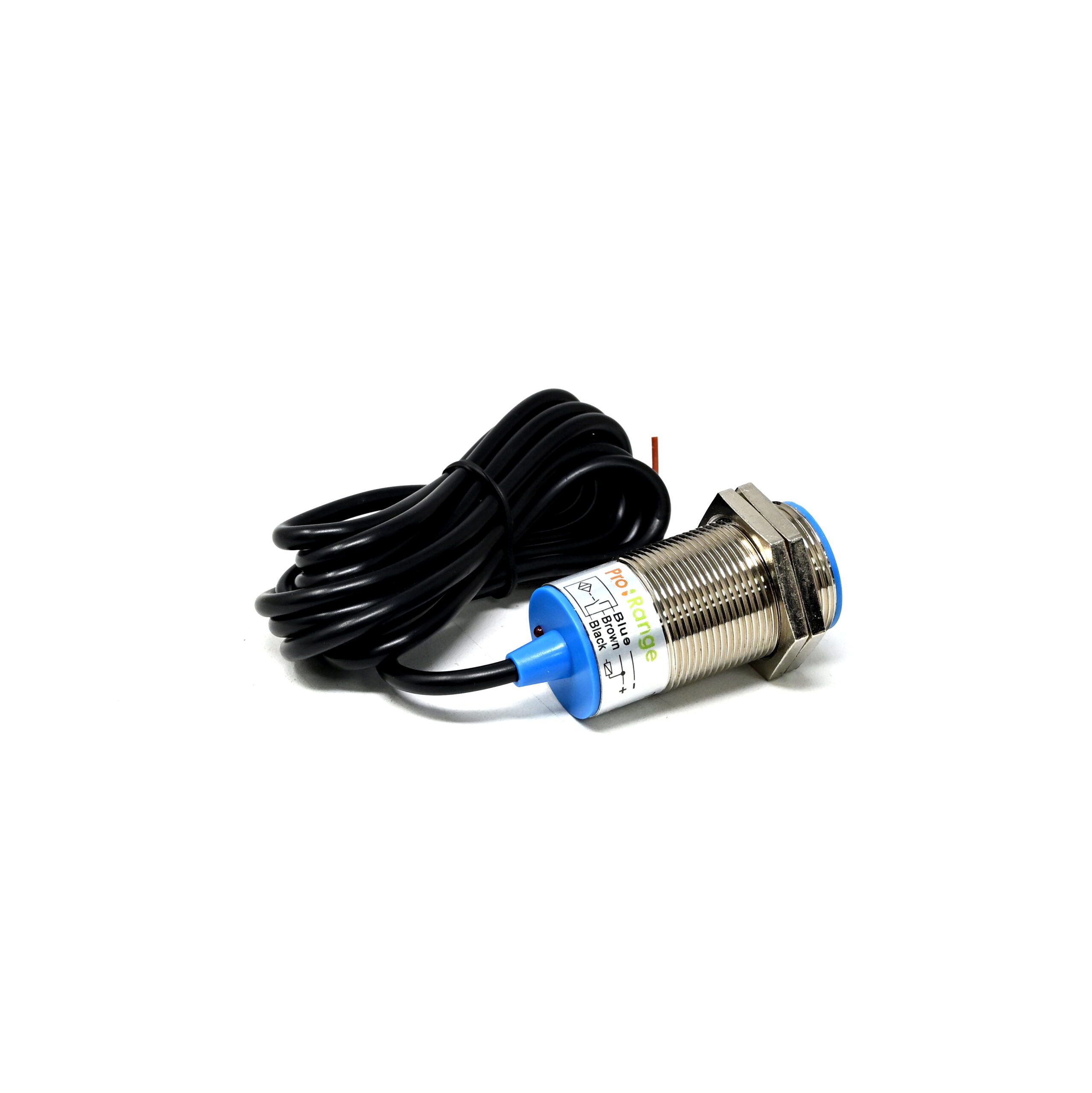 Buy Orange 10mm NPN Inductive Proximity Sensor M30 DC6-36 Shielded