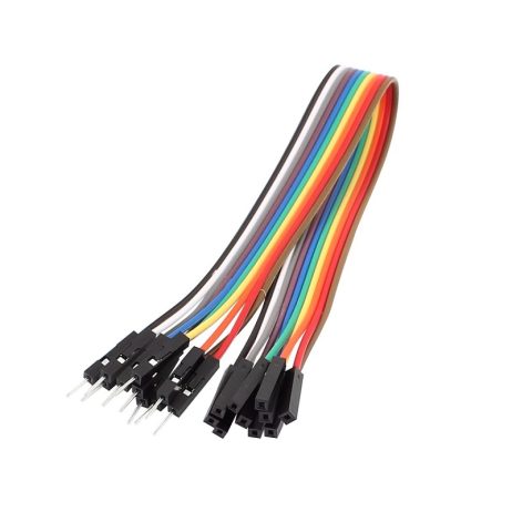 10 Wire Male to Female Jumper Wires - 20cm
