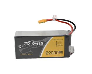 Tattu 22.2V 25C 6s 22000mAh LiPo Battery pack with XT90-S Anti Spark Plug for UAV