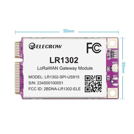 Elecrow LR1302 LoRaWAN Gateway Module SPI US915 SX1302 Long Range Gateway Module