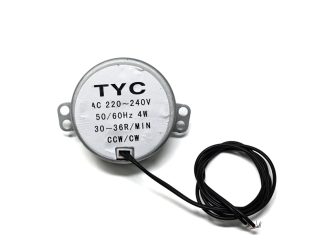 AC220V 4W 49KTYZ Permanent Magnet Synchronous Motor 30RPM/MIN