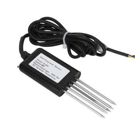 Soil Sensors Display Terminal Moisture Temperature EC PH NPK Soil Analyzer
