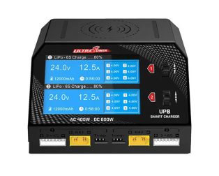Ultra Power UP8 600W 16A Dual-Channel 1–16S LiPo/LiHV/NiMH/NiCd/Pb Multi-Chemistry Battery Charger