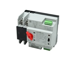 amiciSmart Dual Power Automatic Control Transfer Switch 230VAC, 125A Changeover Switch (Single Phase)